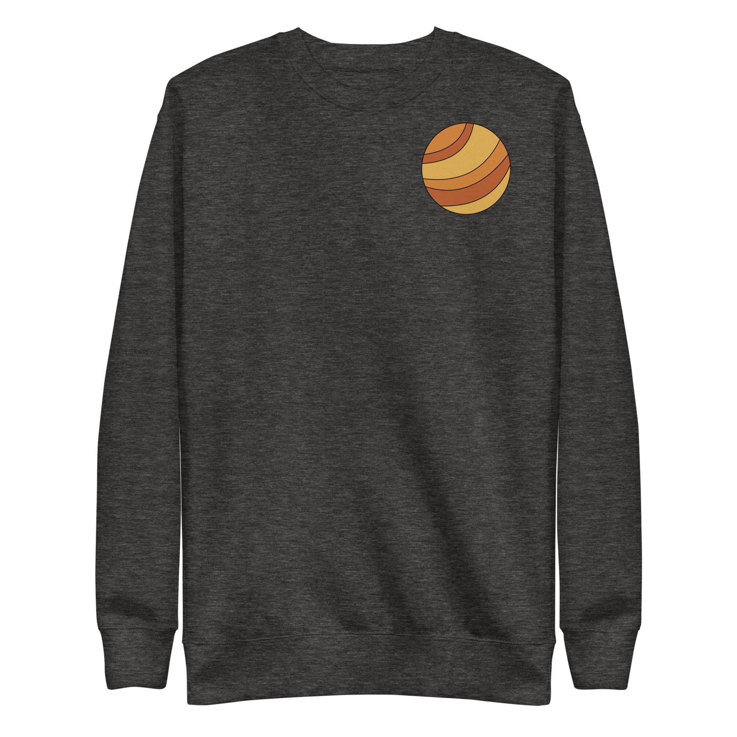 'Lost in space' unisex sweatshirt (front and back illustration)