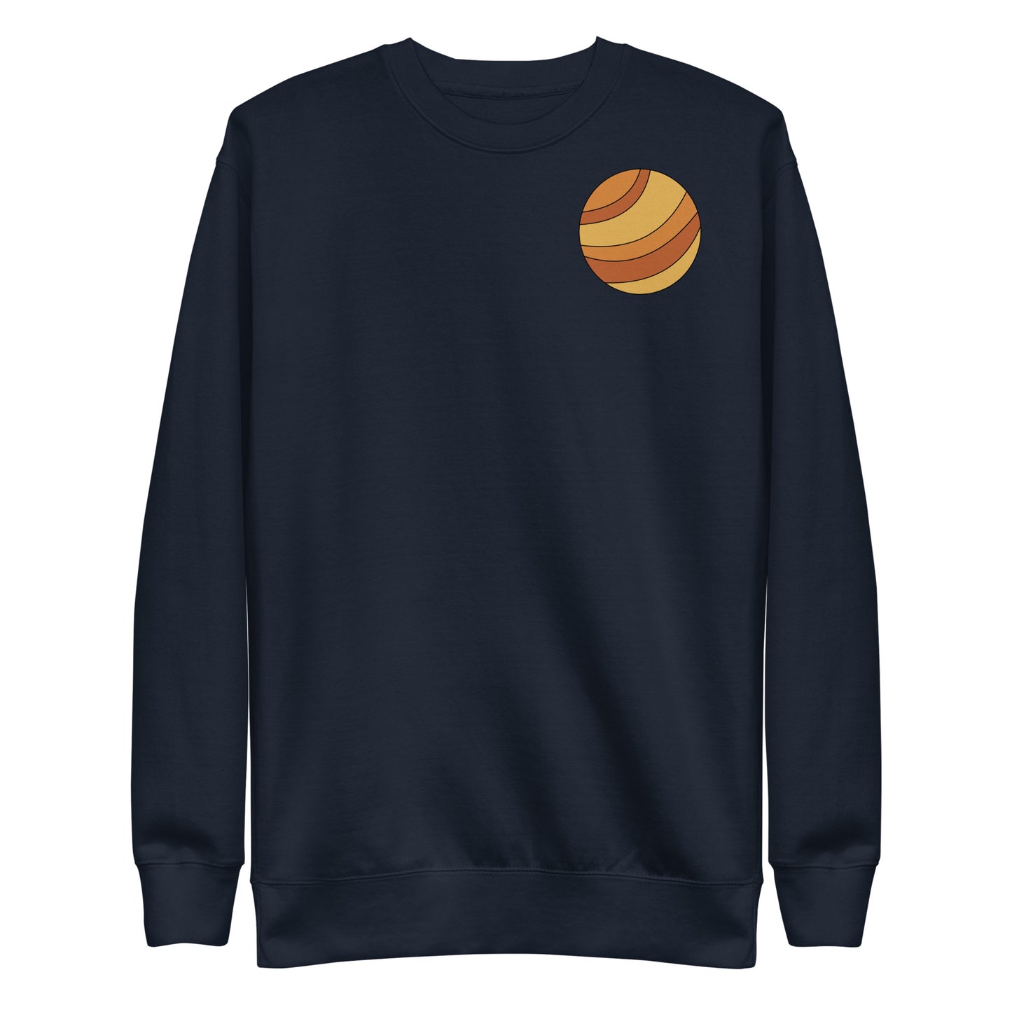 'Lost in space' unisex sweatshirt (front and back illustration)